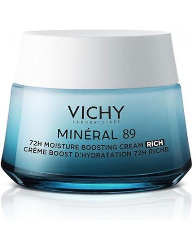 VICHY MINERAL 89 CREMA BOOST DE HIDRATACION RICA 1 TARRO 50 ML