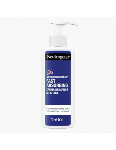 NEUTROGENA FORMULA NORUEGA CREMA DE MANOS RAPIDA ABSORCION 1 ENVASE 150 ML