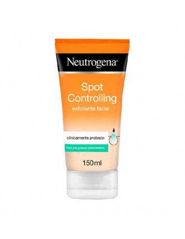 NEUTROGENA SPOT CONTROLLING EXFOLIANTE FACIAL CON ACIDO SALICILICO PURIFICANTE 1 ENVASE 150 ML