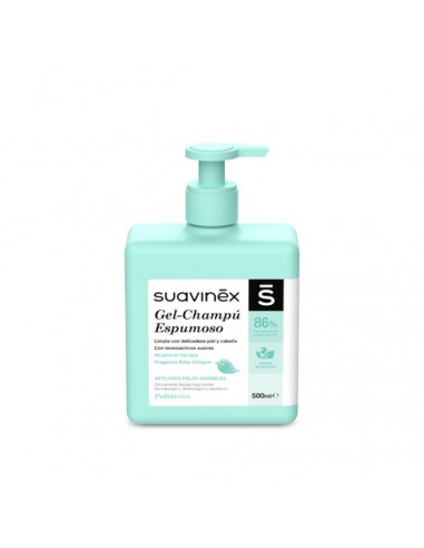 SUAVINEX PEDIATRIC GEL CHAMPU ESPUMOSO 500